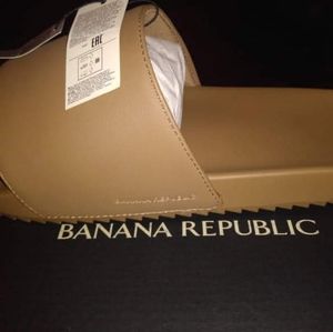 Size 12 , never worn, sophisticated pool slides.